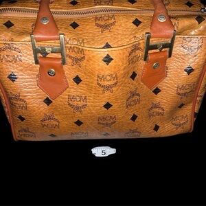 Vintage MCM Boston bag